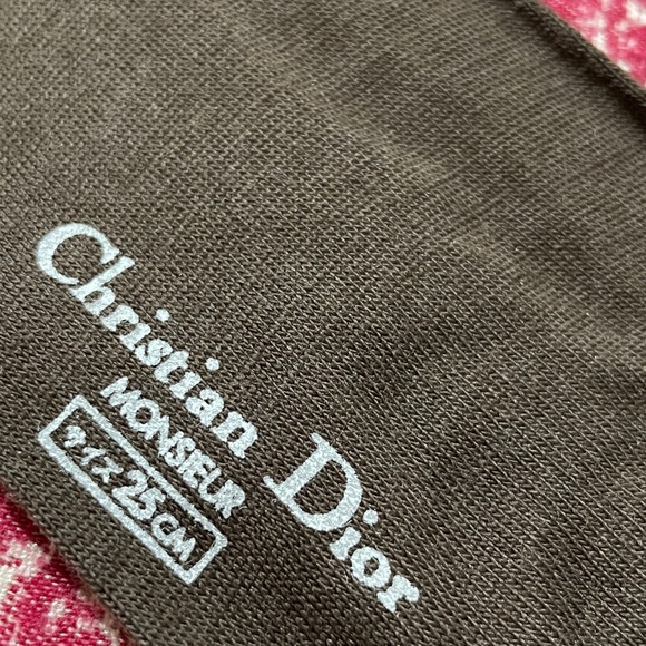 Dior Men's Brown Socks - Picture 7 of 7